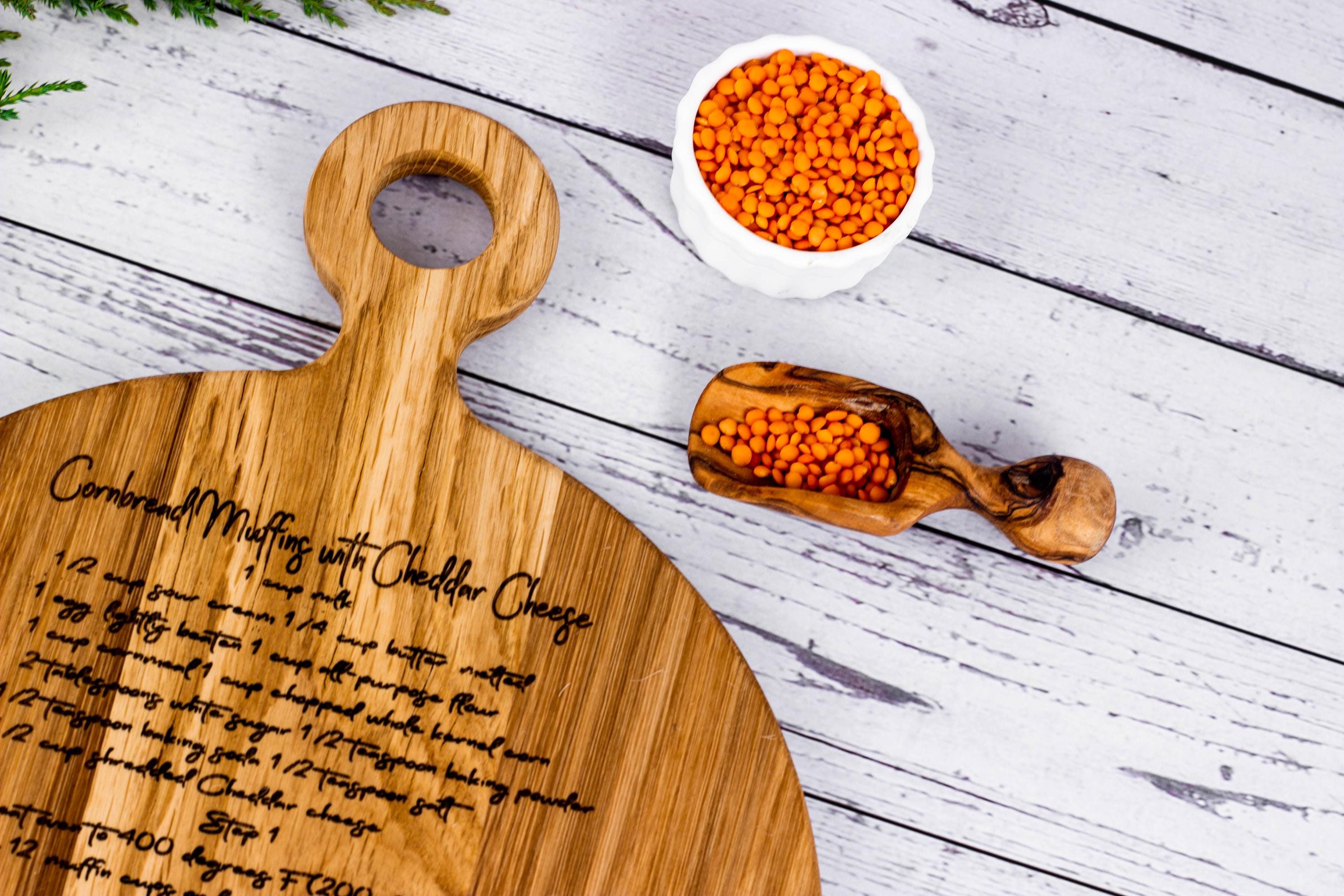 Recipe Cutting Board, Custom Engraved Board Keepsake, Handwritten Recipe, family recipe, personalized Cook boards Mother Gift From Daughter